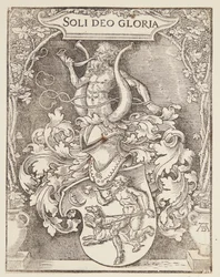 Escudo de armas de Johann Tscherte