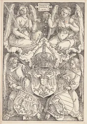 Escudo de armas del Imperio y la ciudad de Núremberg