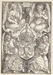 Escudo de armas del Imperio y la ciudad de Núremberg