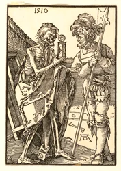 La muerte y el lansquenete