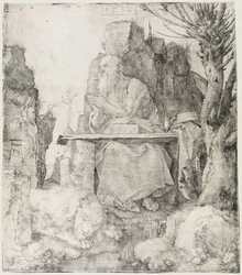 San Jerónimo junto al sauce