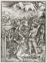 La decapitación de santa Catalina