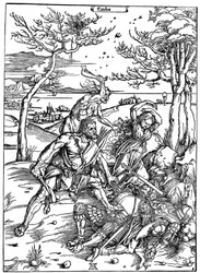 Hércules matando a los Moliónides
