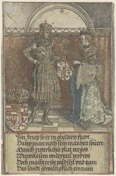 El matrimonio borgoñón: Maximiliano se casa con María de Borgoña
Arco de Triunfo del Emperador Maximiliano I (título de la serie)