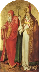 Altar de Jabach: San Simeón y San Lázaro