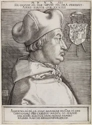 El cardenal Albrecht de Brandeburgo (el «Gran Cardenal»)