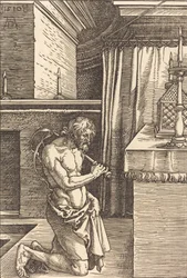 El rey David haciendo penitencia, 1510