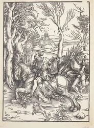 Caballero y lansquenete