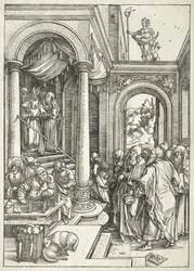 Vida de la Virgen: Presentación de la Joven Virgen en el Templo