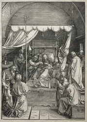 Vida de la Virgen: La muerte de la Virgen, 1504-1505