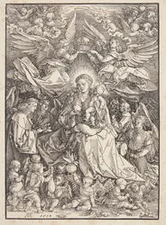 Madonna Reina de los ángeles