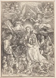 Madonna Reina de los ángeles