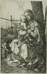 Madonna junto al árbol
