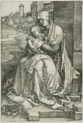 Madonna junto al muro