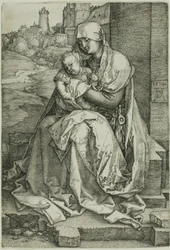 Madonna junto al muro