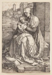 Madonna junto al muro