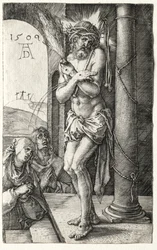 El hombre de dolores junto a la columna, 1509