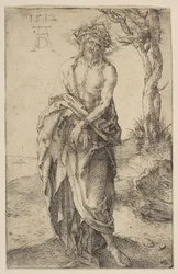 Hombre de Dolores con Manos Atadas