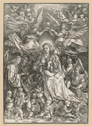 María como reina de los ángeles