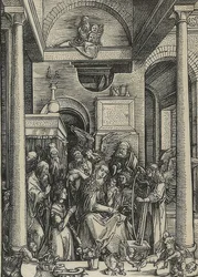 Vida de María: Adoración de María. 1502