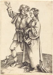 Campesino y su esposa