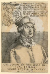 Retrato del cardenal Albrecht de Brandeburgo