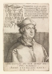 Retrato de Alberto de Maguncia