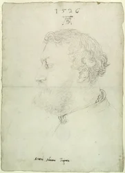 Retrato de perfil de Raimund Fugger