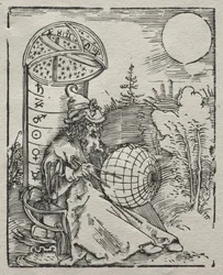 Ptolemaeus con el globo celeste, 1504