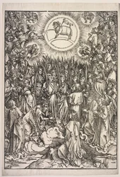 Revelación de San Juan: La adoración del cordero, 1511