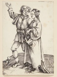 Pareja rústica