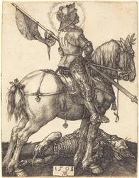 San Jorge a caballo