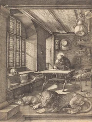 San Jerónimo en su estudio, 1514