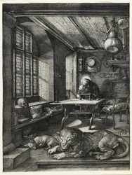 San Jerónimo en su Estudio, 1514