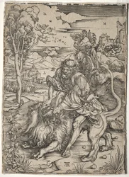 Sansón Matando al León