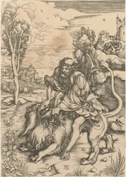 Sansón mata al león