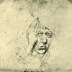 Autorretrato con Vendaje, 1492, 1943