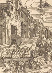 Estancia de la Sagrada Familia en Egipto, c. 1504