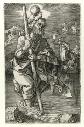 San Cristóbal mirando a la derecha, 1521