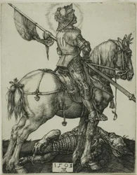 San Jorge a caballo