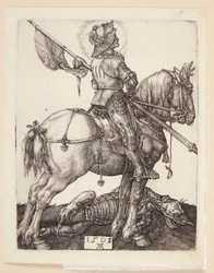 San Jorge a caballo