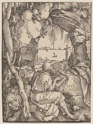 San Jerónimo en una cueva