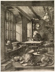 St. Jerome in his Study