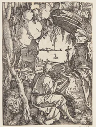 San Jerónimo en la cueva