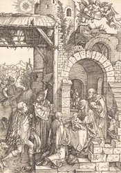 La adoración de los magos, c. 1501-1503