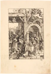 La Adoración de los Magos, de La Vida de la Virgen