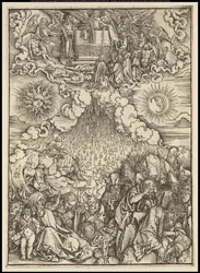 El Apocalipsis: La apertura del quinto y sexto sello, 1497-98