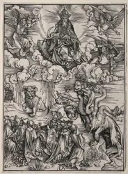 La bestia de siete cabezas y la bestia con cuernos de cordero