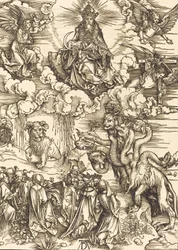 La bestia con dos cuernos como un cordero, 1498