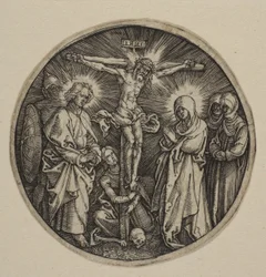 La Crucifixión (tondo)